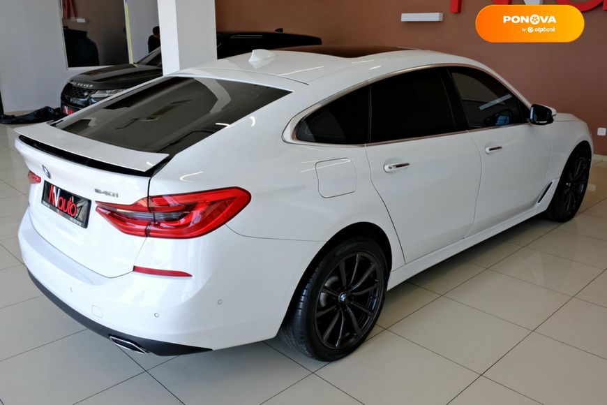 BMW 6 Series GT, 2019, Бензин, 2.98 л., 80 тис. км, Ліфтбек, Білий, Одеса 128905 фото