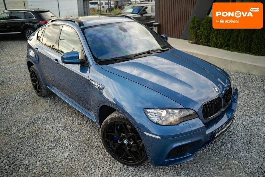BMW X6 M, 2009 г., Бензин, 114 тыс. км, Внедорожник / Кроссовер, Синий, Черновцы AT-10399837 фото