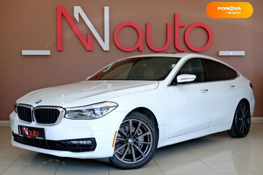 BMW 6 Series GT, 2019, Бензин, 2.98 л., 80 тис. км, Ліфтбек, Білий, Одеса 128905 фото