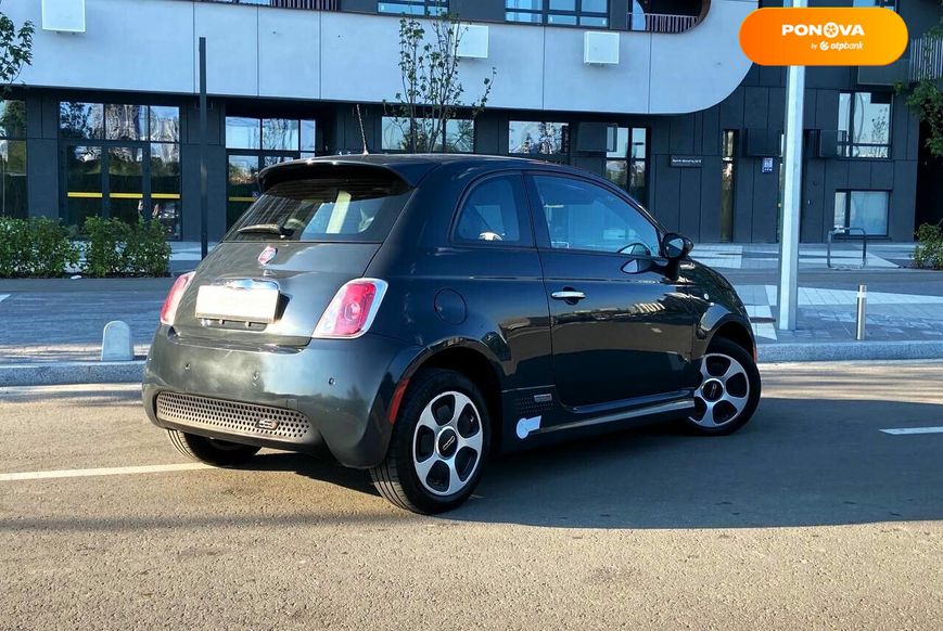 Fiat 500e, 2016, Електро, 99 тис. км, Хетчбек, Чорний, Київ 103334 фото