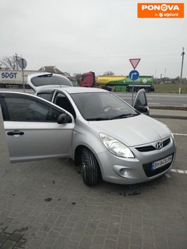 Hyundai i20, 2011, Бензин, 1.25 л., 188 тис. км, Хетчбек, Сірий, Одеса Cars-Pr-266903 фото