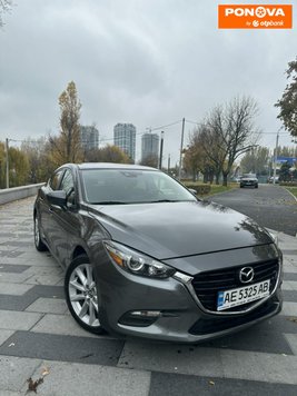 Mazda 3, 2017, Бензин, 2 л., 73 тис. км, Седан, Сірий, Дніпро (Дніпропетровськ) Cars-Pr-277769 фото