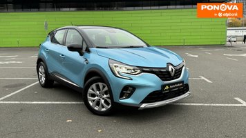 Renault Captur, 2021, Бензин, 1.33 л., 17 тис. км, Позашляховик / Кросовер, Синій, Київ 259477 фото