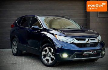 Honda CR-V, 2018 р., Бензин, 122 тис. км, Позашляховик / Кросовер, Синій, Миколаїв AT-10412110 фото