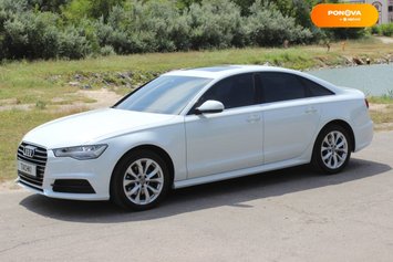 Audi A6, 2017, Дизель, 1.97 л., 51 тыс. км, Седан, Белый, Днепр (Днепропетровск) 108079 фото