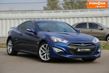 Hyundai Genesis Coupe, 2015, Бензин, 3.8 л., 121 тис. км, Купе, Синій, Київ 279148 фото