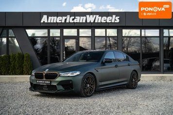 BMW 5 Series, 2017 р., Бензин, 153 тис. км, Седан, Зелений, Чернівці AT-10413596 фото