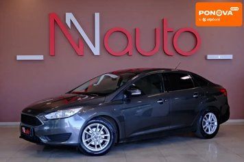 Ford Focus, 2016 р., Бензин, 155 тис. км, Седан, Сірий, Одеса AT-10417816 фото