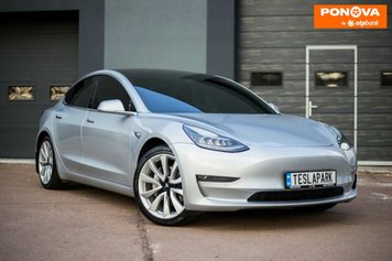 Tesla Model 3, 2018, Електро, 115 тис. км, Седан, Сірий, Київ 278232 фото