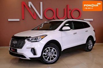 Hyundai Santa FE, 2016 р., Бензин, 208 тис. км, Позашляховик / Кросовер, Білий, Одеса AT-10416940 фото