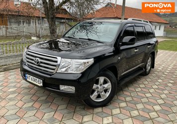 Toyota Land Cruiser, 2011, Дизель, 4.46 л., 267 тис. км, Позашляховик / Кросовер, Чорний, Коломия Cars-Pr-268835 фото