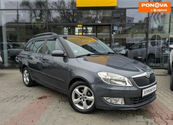 Skoda Fabia, 2011, Бензин, 1.2 л., 202 тис. км, Універсал, Сірий, Вінниця 279399 фото