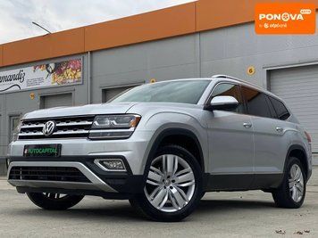 Volkswagen Atlas, 2017 р., Газ пропан-бутан / Бензин, 148 тис. км, Позашляховик / Кросовер, Сірий, Київ AT-10419077 фото