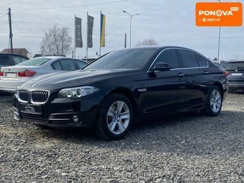 BMW 5 Series, 2016 г., Бензин, 150 тыс. км, Седан, Чорный, Львов AT-10400710 фото