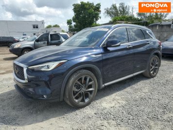 Infiniti QX50, 2019, Бензин, 2 л., 46 тис. км, Позашляховик / Кросовер, Синій, Одеса Cars-EU-US-KR-258770 фото