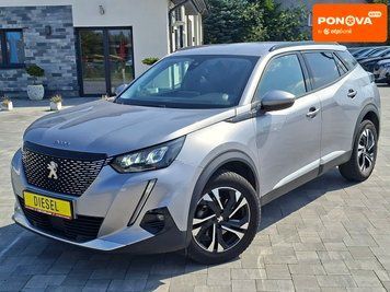 Peugeot 2008, 2021 р., Дизель, 207 тис. км, Позашляховик / Кросовер, Сірий, Вінниця AT-10428494 фото