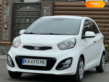 Kia Picanto, 2012, Бензин, 1.2 л., 105 тис. км, Хетчбек, Білий, Київ Cars-Pr-231799 фото