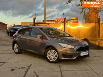 Ford Focus, 2015, Бензин, 1 л., 114 тис. км, Хетчбек, Сірий, Київ 281037 фото