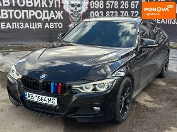 BMW 3 Series, 2015 р., Бензин, 170 тис. км, Седан, Чорний, Вінниця AT-10412383 фото