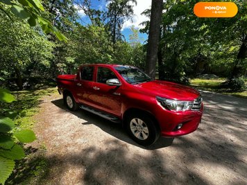 Toyota Hilux, 2017, Дизель, 2.39 л., 230 тис. км, Пікап, Червоний, Київ Cars-Pr-85381 фото