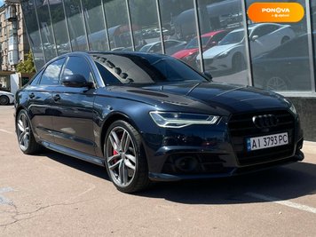 Audi S6, 2017, Бензин, 3.99 л., 75 тис. км, Седан, Синій, Київ 208632 фото