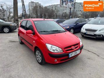 Hyundai Getz, 2006 р., Газ метан / Бензин, 199 тис. км, Хетчбек, Червоний, Запоріжжя AT-10411227 фото