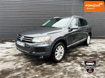 Volkswagen Touareg, 2014 г., Бензин, 144 тыс. км, Внедорожник / Кроссовер, Серый, Каменское (Днепродзержинск) AT-10407260 фото