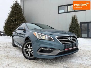 Hyundai Sonata, 2015 г., Газ пропан-бутан / Бензин, 184 тыс. км, Седан, Синий, Ивано Франковск AT-10409591 фото