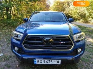 Toyota Tacoma, 2017, Газ пропан-бутан / Бензин, 2.7 л., 44 тис. км, Пікап, Синій, Хмельницький Cars-Pr-232998 фото