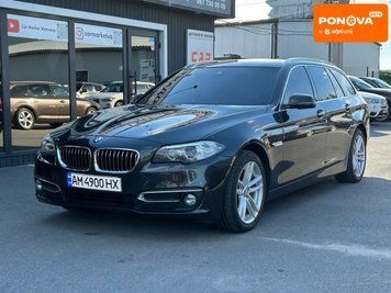 BMW 5 Series, 2015 г., Дизель, 240 тыс. км, Универсал, Серый, Житомир AT-10420392 фото