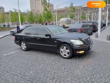 Lexus LS, 2002, Газ пропан-бутан / Бензин, 4.29 л., 285 тис. км, Седан, Чорний, Дніпро (Дніпропетровськ) Cars-Pr-58793 фото