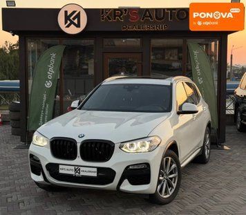 BMW X3, 2019 р., Бензин, 135 тис. км, Позашляховик / Кросовер, Білий, Харків AT-10427605 фото