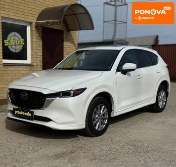 Mazda CX-5, 2024 р., Бензин, 27 тис. км, Позашляховик / Кросовер, Білий, Дніпро (Дніпропетровськ) AT-10415624 фото