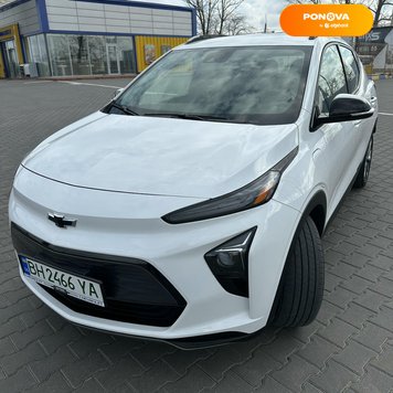 Chevrolet Bolt EUV, 2021, Електро, 25 тис. км, Позашляховик / Кросовер, Білий, Одеса Cars-Pr-244351 фото