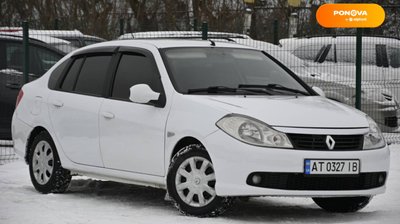 Renault Symbol, 2011, Газ пропан-бутан / Бензин, 1.39 л., 270 тис. км, Седан, Білий, Бердичів 5259 фото