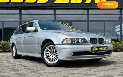 BMW 5 Series, 2000, Дизель, 2.93 л., 280 тис. км, Універсал, Сірий, Мукачево 36844 фото