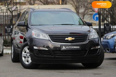 Chevrolet Traverse, 2016, Бензин, 3.6 л., 105 тис. км, Позашляховик / Кросовер, Сірий, Київ 16062 фото