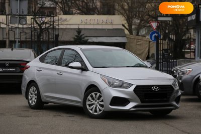 Hyundai Accent, 2018, Бензин, 1.6 л., 103 тис. км, Седан, Сірий, Київ 29413 фото