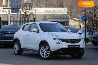 Nissan Juke, 2013, Бензин, 1.6 л., 157 тис. км, Позашляховик / Кросовер, Білий, Київ 23512 фото