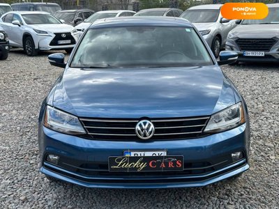 Volkswagen Jetta, 2017, Бензин, 1.78 л., 45 тис. км, Седан, Синій, Одеса 36185 фото