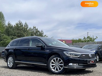 Volkswagen Passat, 2019, Дизель, 2 л., 192 тис. км, Універсал, Чорний, Луцьк 40839 фото