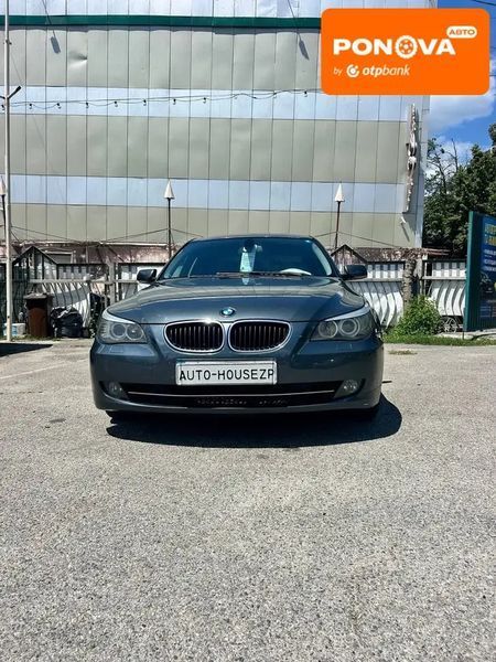 BMW 5 Series, 2007 р., Дизель, 350 тис. км, Седан, Синій, Запоріжжя AT-10420301 фото