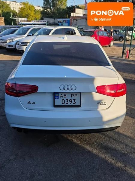 Audi A4, 2013 г., Бензин, 173 тыс. км, Седан, Белый, Запорожье AT-10409542 фото
