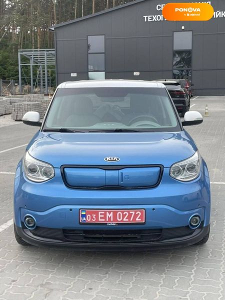 Kia Soul, 2017, Електро, 152 тис. км, Позашляховик / Кросовер, Синій, Львів Cars-Pr-68466 фото