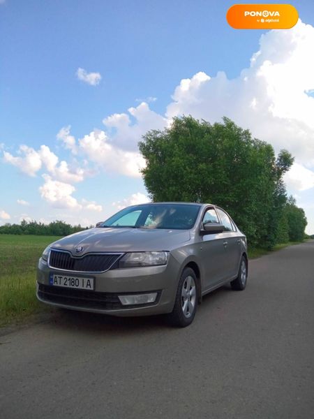 Skoda Rapid, 2014, Газ пропан-бутан / Бензин, 1.2 л., 257 тис. км, Хетчбек, Бежевий, Рівне Cars-Pr-59938 фото