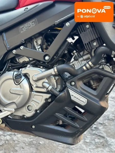 Suzuki V-Strom 650, 2014 р., Бензин, 37 тис. км, Мотоцикл Спорт-туризм, Червоний, Кам'янське (Дніпродзержинськ) AT-10411526 фото