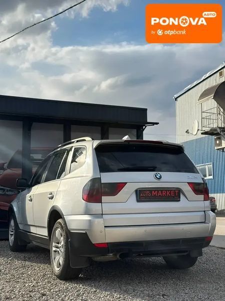 BMW X3, 2007 г., Дизель, 286 тыс. км, Внедорожник / Кроссовер, Серый, Кропивницкий (Кировоград) AT-10416398 фото