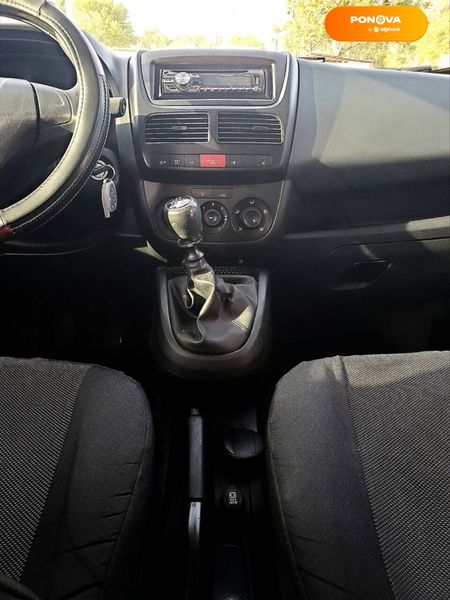 Fiat Doblo, 2010, Газ пропан-бутан / Бензин, 1.4 л., 255 тис. км, Мінівен, Сірий, Запоріжжя Cars-Pr-68822 фото