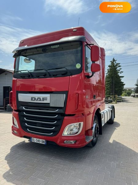 DAF XF 106, 2017, Дизель, 12.9 л., 730 тис. км, Тягач, Червоний, Вінниця 49627 фото