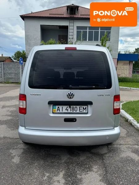 Volkswagen Caddy, 2010 р., Дизель, 257 тис. км, Мінівен, Сірий, Кам'янка AT-10418542 фото